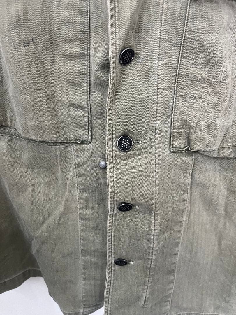 USARMY アメリカ軍 ヘリンボーン 13スター HBT ユーティリティシャツ