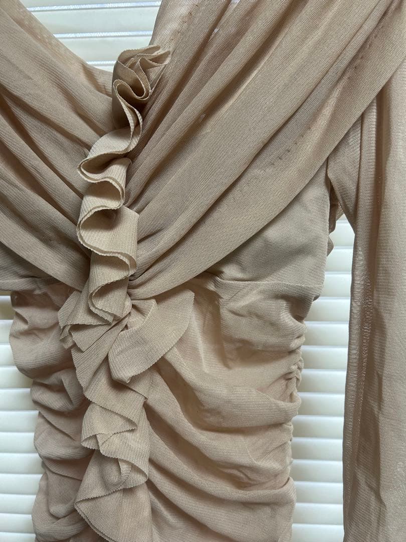 FETICO ボディースーツ　ベージュ