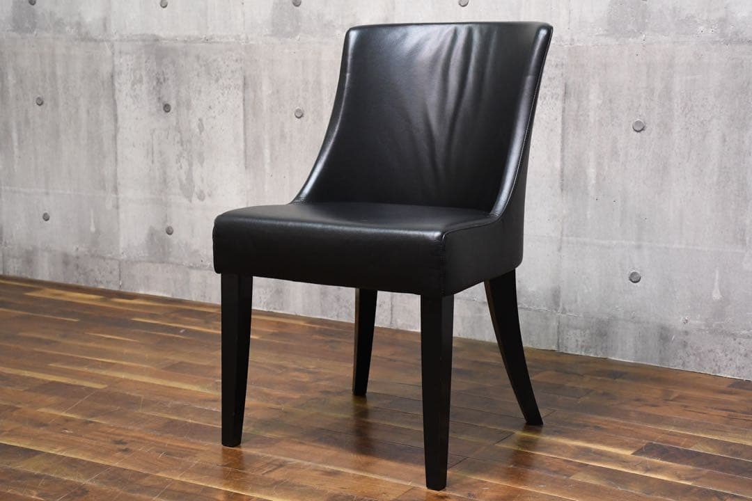 DLC52 IDC大塚家具 エルバイタリア アルテ ダイニングチェア 総本革張り