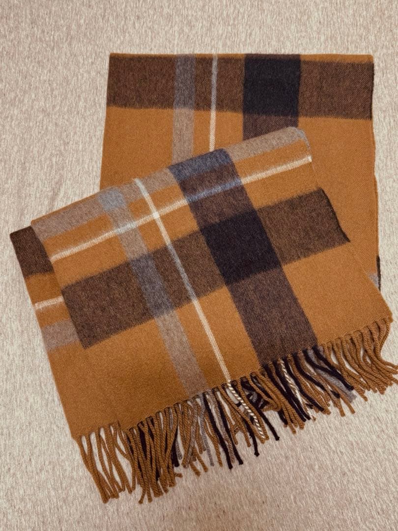 IENA BEGG＆CO チェック柄 ストール