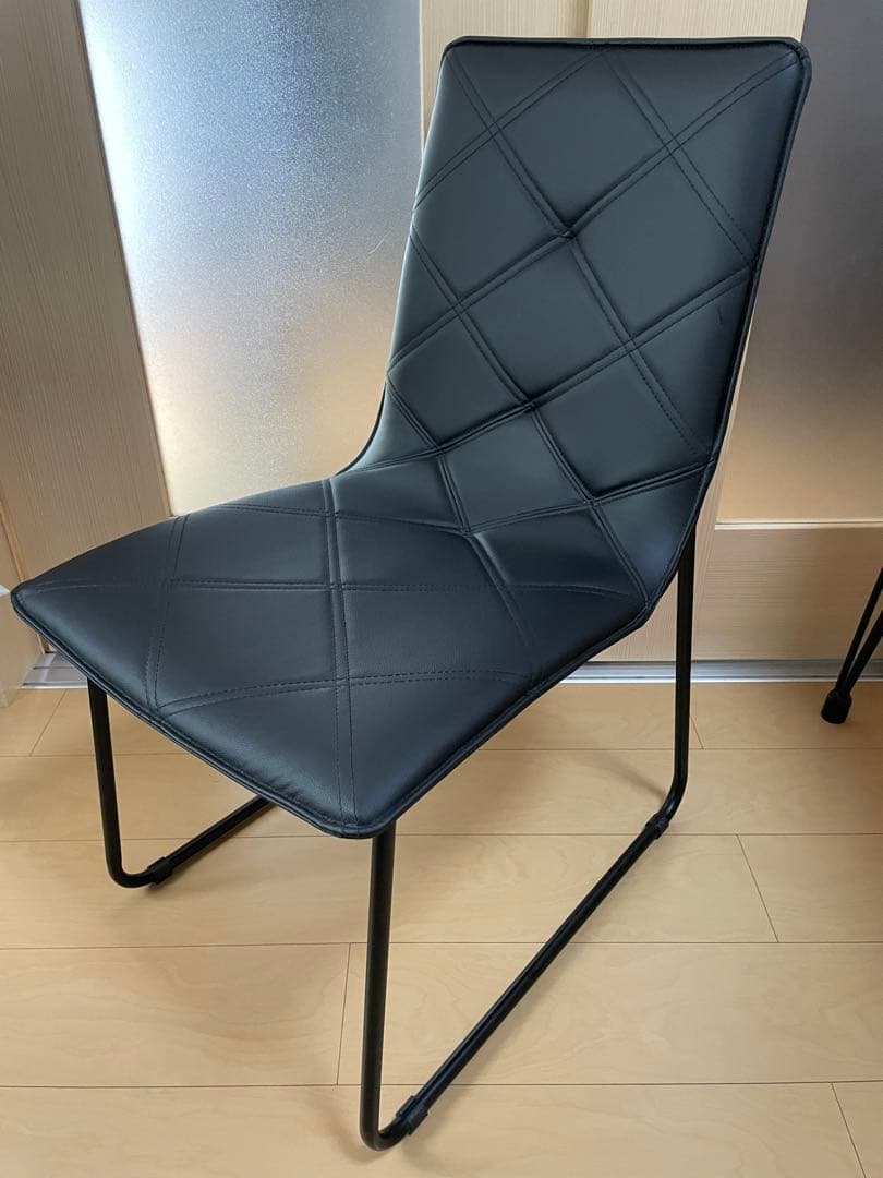 【美品】【送料込】ダイニングチェア(テネルKD Nシールド)　ニトリ2脚セット