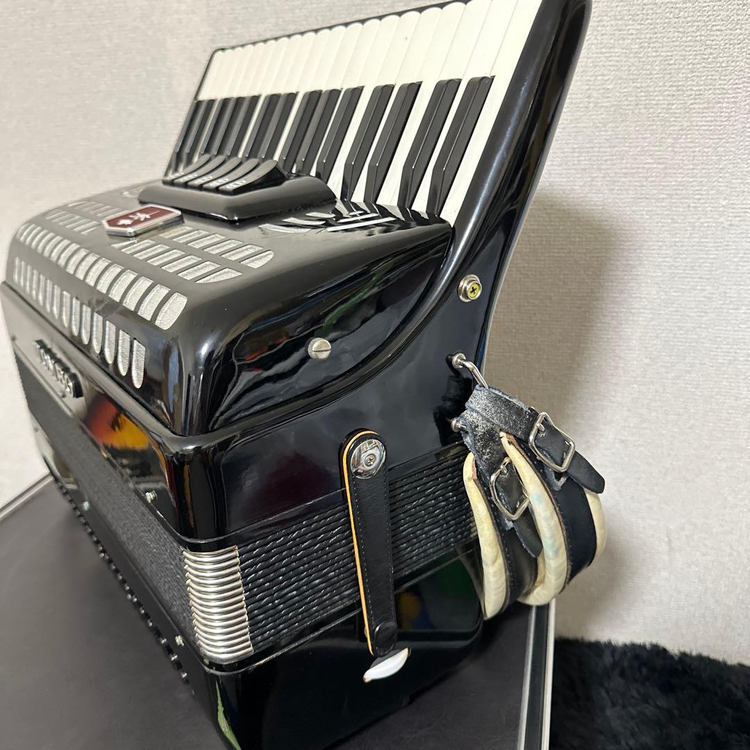 TOMBO No.65 アコーディオン 鍵盤楽器 ハードケース付属 80ベース
