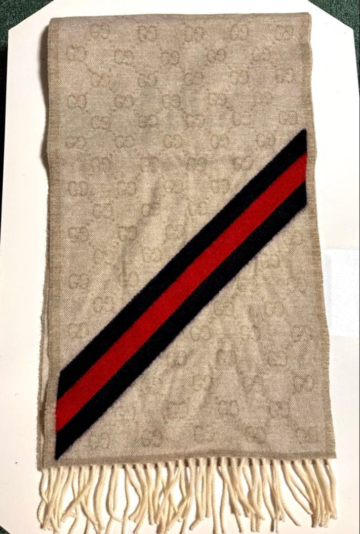 ⭐︎美品⭐︎GUCCI モノグラムマフラー