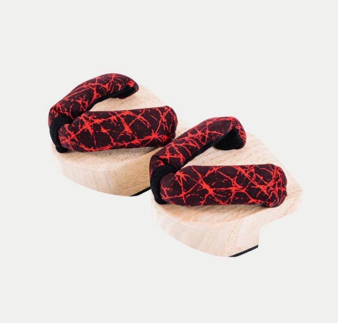 一本歯下駄　GETTA【正規品】赤　Mサイズ