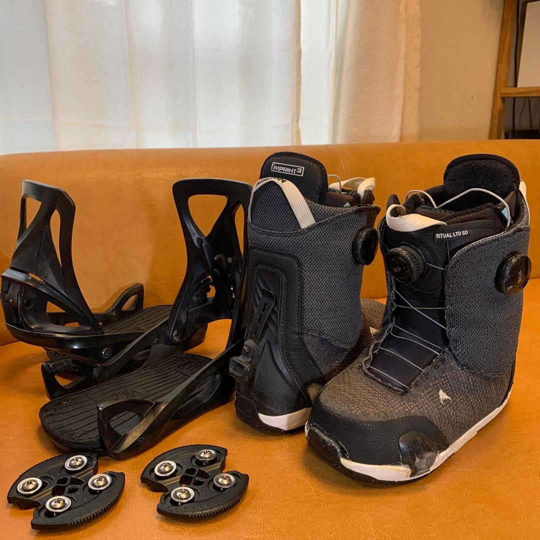 Burton Step on ブーツバインディングMセット24cm レディース