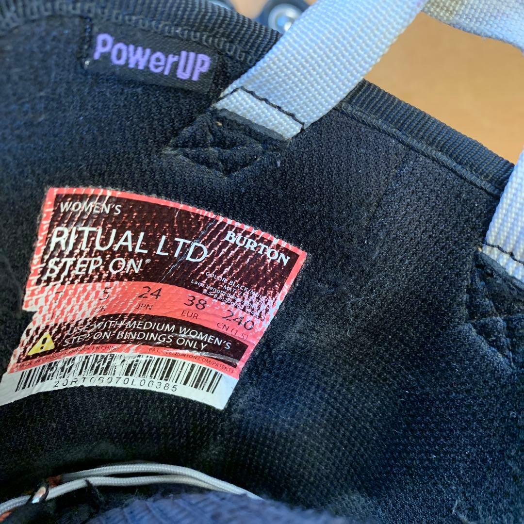 Burton Step on ブーツバインディングMセット24cm レディース