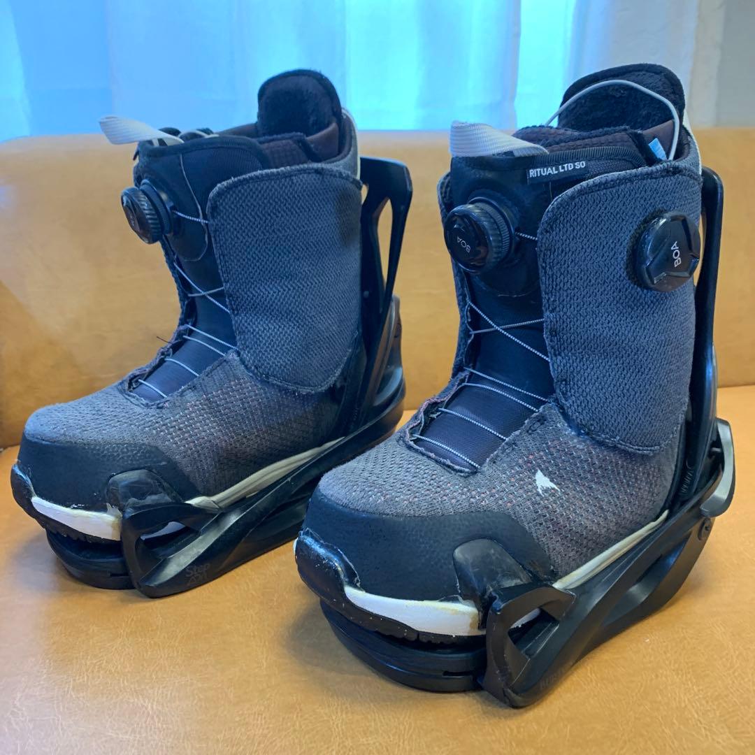 Burton Step on ブーツバインディングMセット24cm レディース