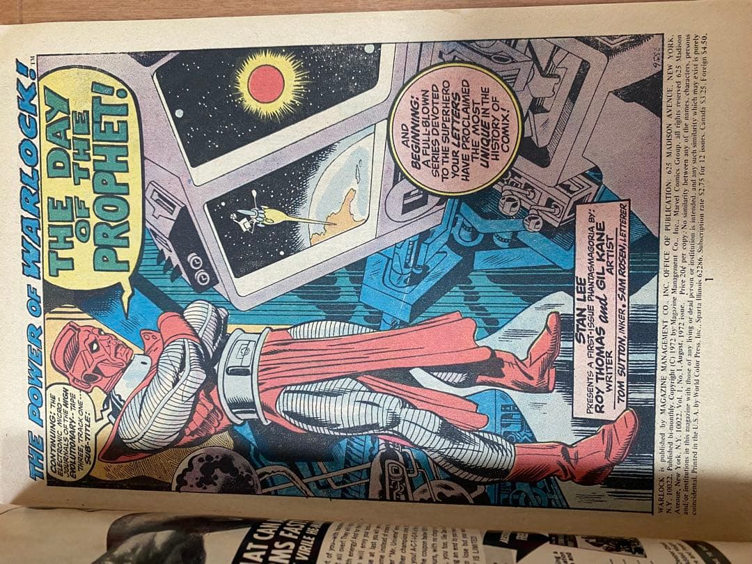 アメコミ Warlock #1 スパイダーマン　マーベル　spiderman