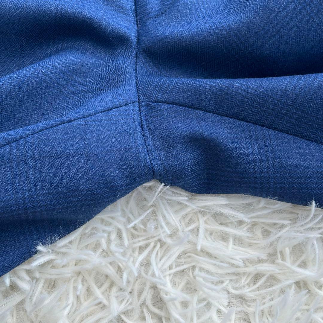 極美品✨ ガルニエ 近年モデル スーツ 大きいサイズ LL 3ピース チェック柄