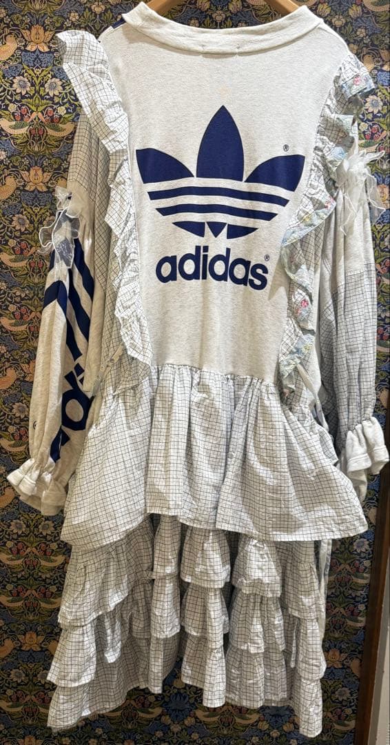 Meili by DOREMI adidas リメイク ワンピース ヘッドドレス