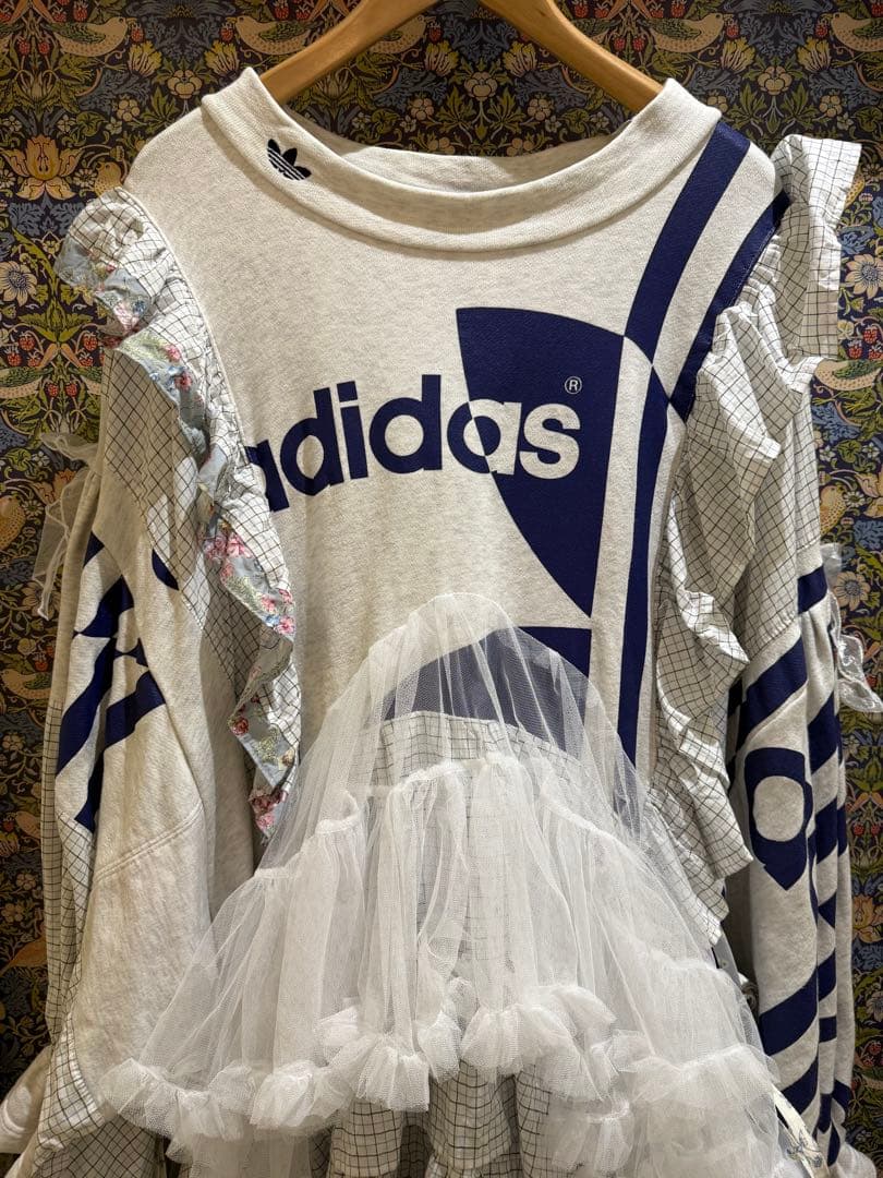 Meili by DOREMI adidas リメイク ワンピース ヘッドドレス