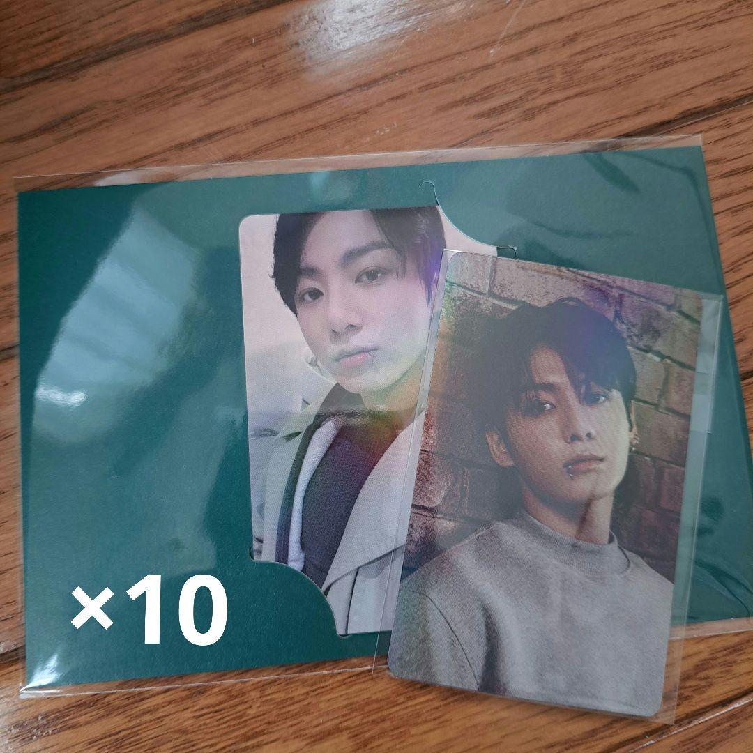 BTS　JUNGKOOK 　グク　アルバム　golden　特典　ホログラムトレカ