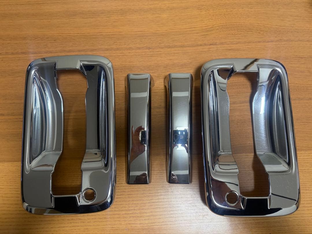 ファイブスターギガ ドアハンドル グリップ カバー 左右セット純正メッキ！