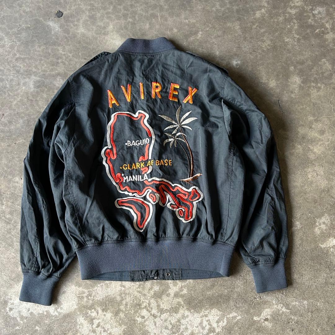 AVIREX（アヴィレックス）L2フライトジャケット　ベトジャン　刺繍　アメカジ
