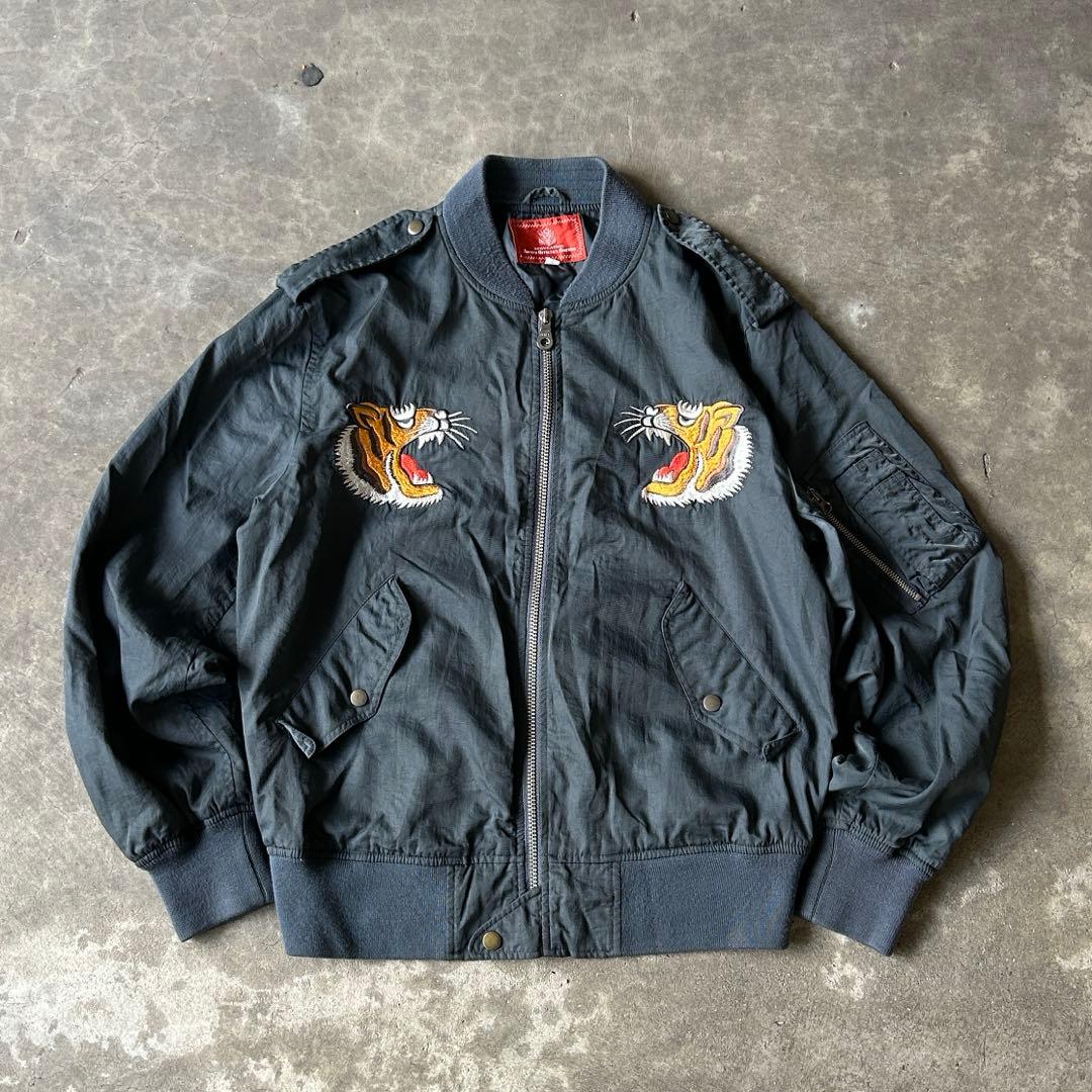 AVIREX（アヴィレックス）L2フライトジャケット　ベトジャン　刺繍　アメカジ