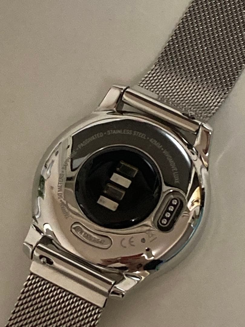 時計 Garmin Luxe Silver Milanese