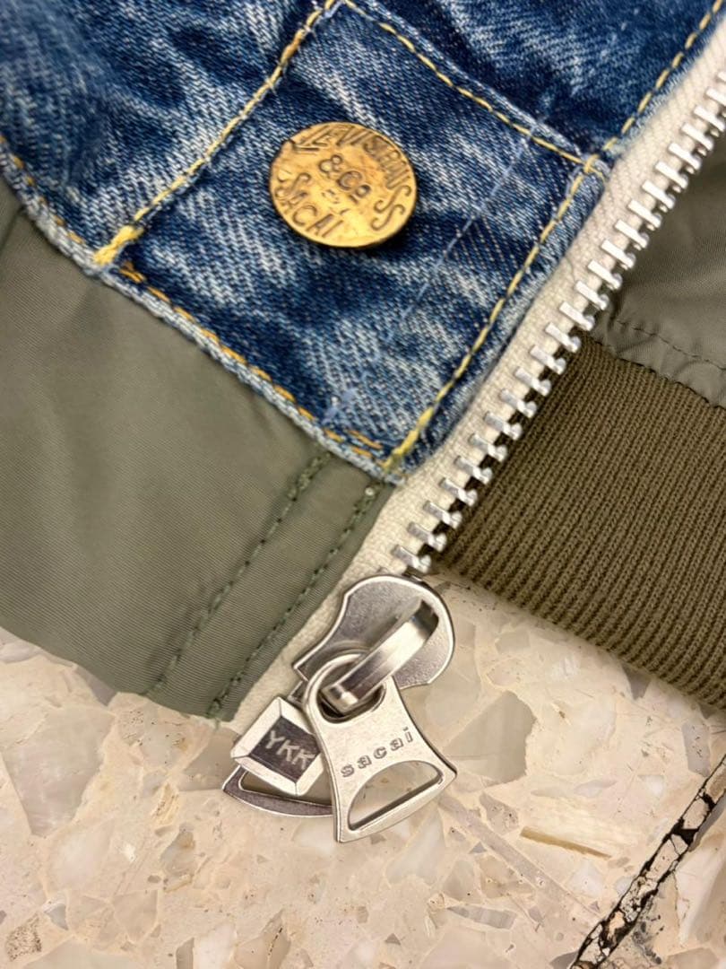 SACAI x LEVI’S SS25 Reversible Denim