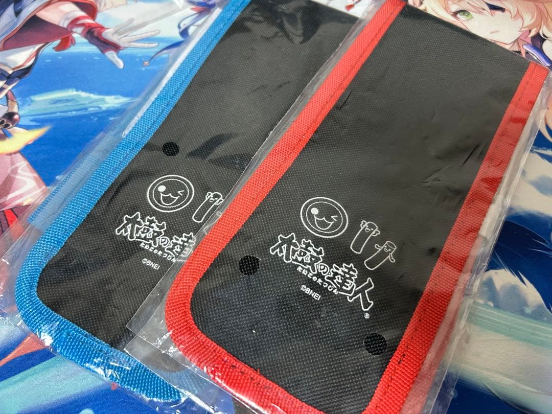 匿名発送　太鼓の達人　旧公式マイバチケース　赤　青　セット　未開封品