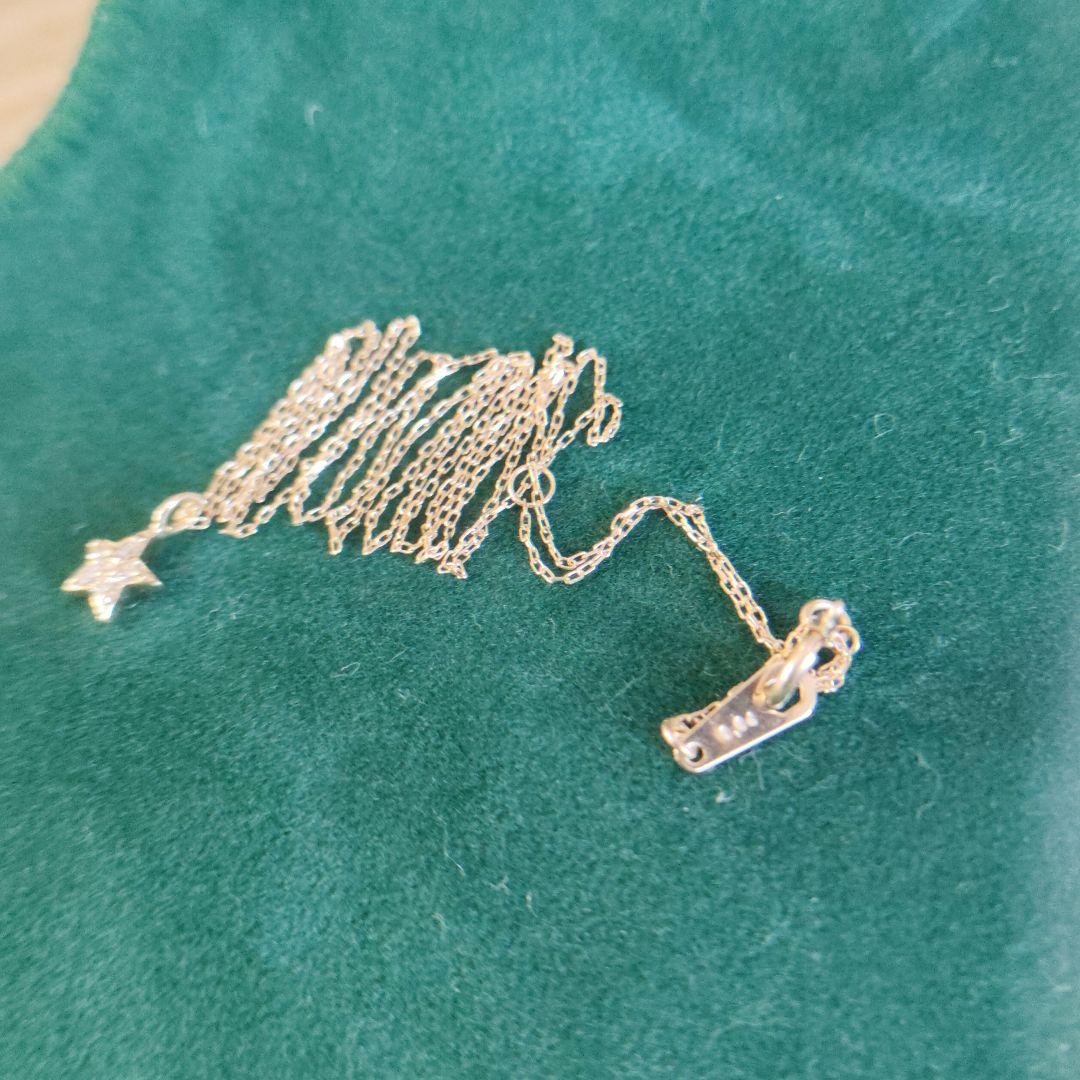 k18星ネックレス