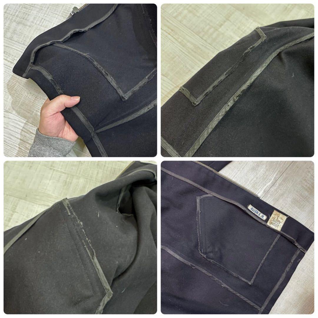 60s 良品 USAFA 米軍 メルトン カデット コート フードジッパー