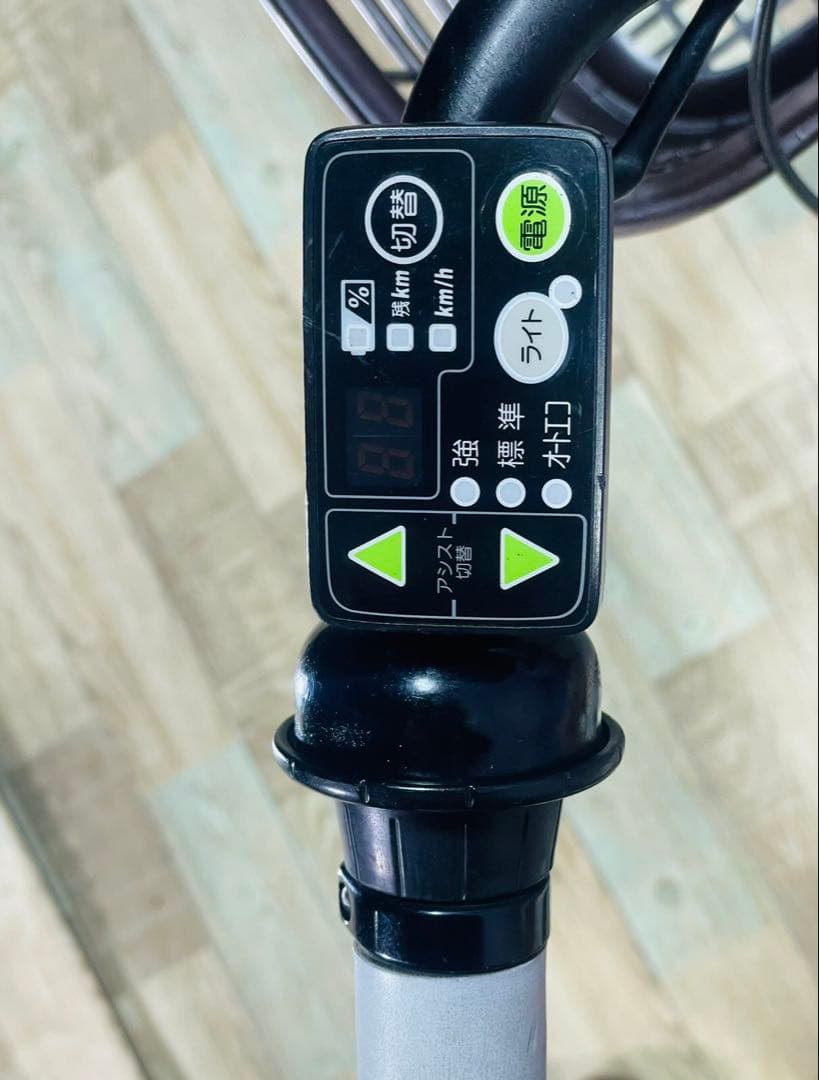 超特価BIKKE ビッケ12AH⭐️ブリヂストン子供乗せ電動アシスト自転Y3289