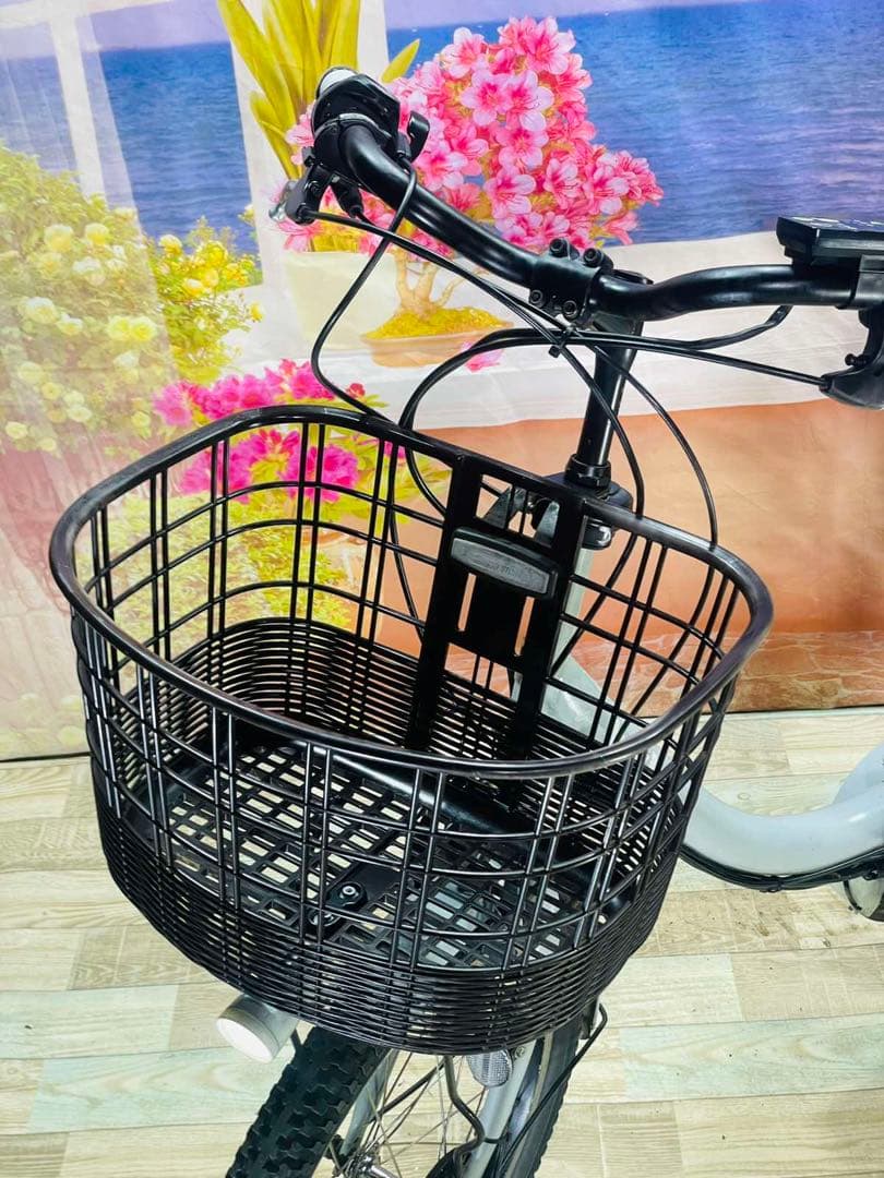 超特価BIKKE ビッケ12AH⭐️ブリヂストン子供乗せ電動アシスト自転Y3289