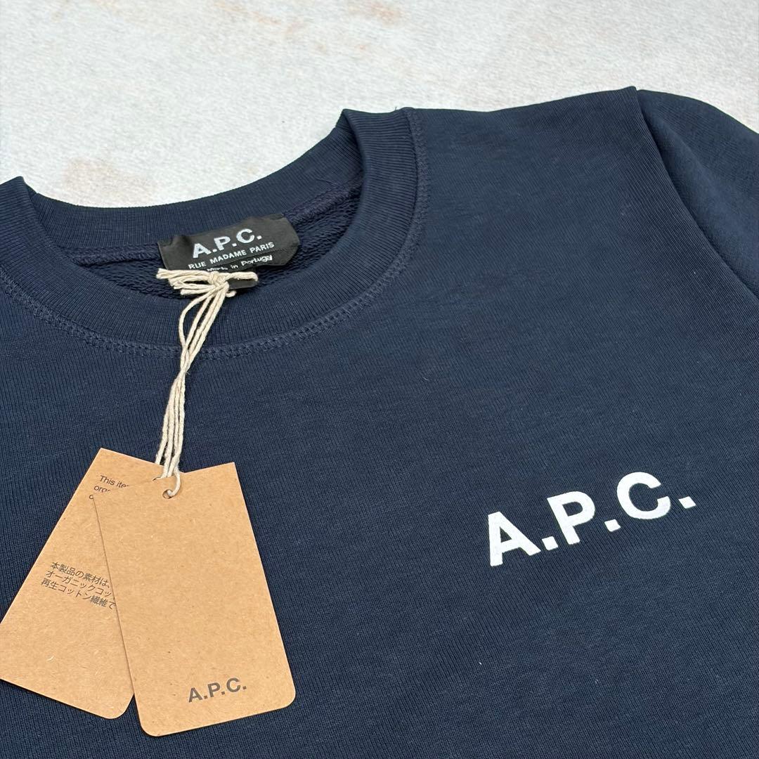 A.P.C トレーナー ネイビー色