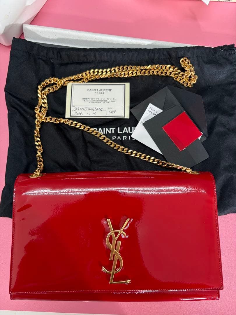yslチェーンバッグ未使用