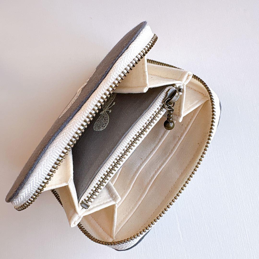 ミナペルホネン☆コンパクトウォレット☆手帳ケース☆ハンドメイド