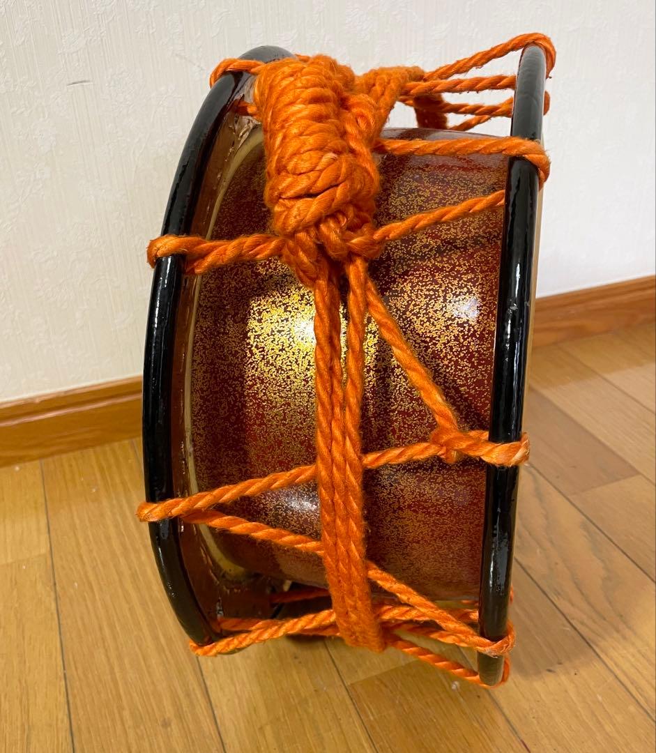 和太鼓 締め太鼓 ソフトケース付き 直径34.5cm 高さ16.5㎝