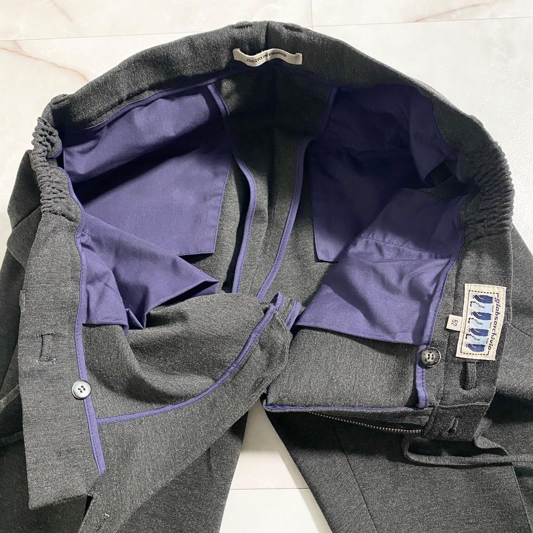 A18682 美品 ジャブスアルキヴィオ マサッチオ イージースラックス 52