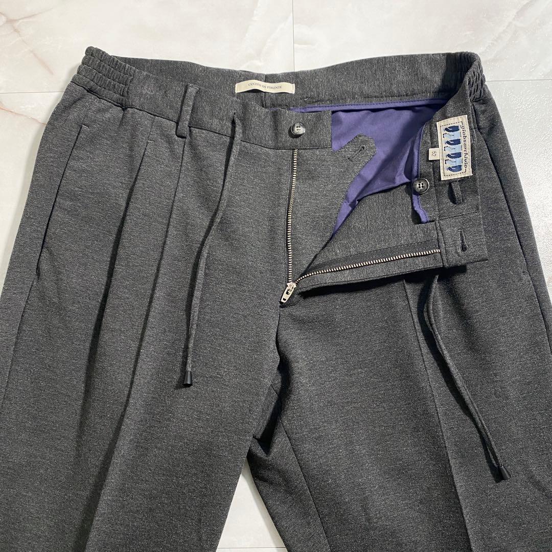 A18682 美品 ジャブスアルキヴィオ マサッチオ イージースラックス 52