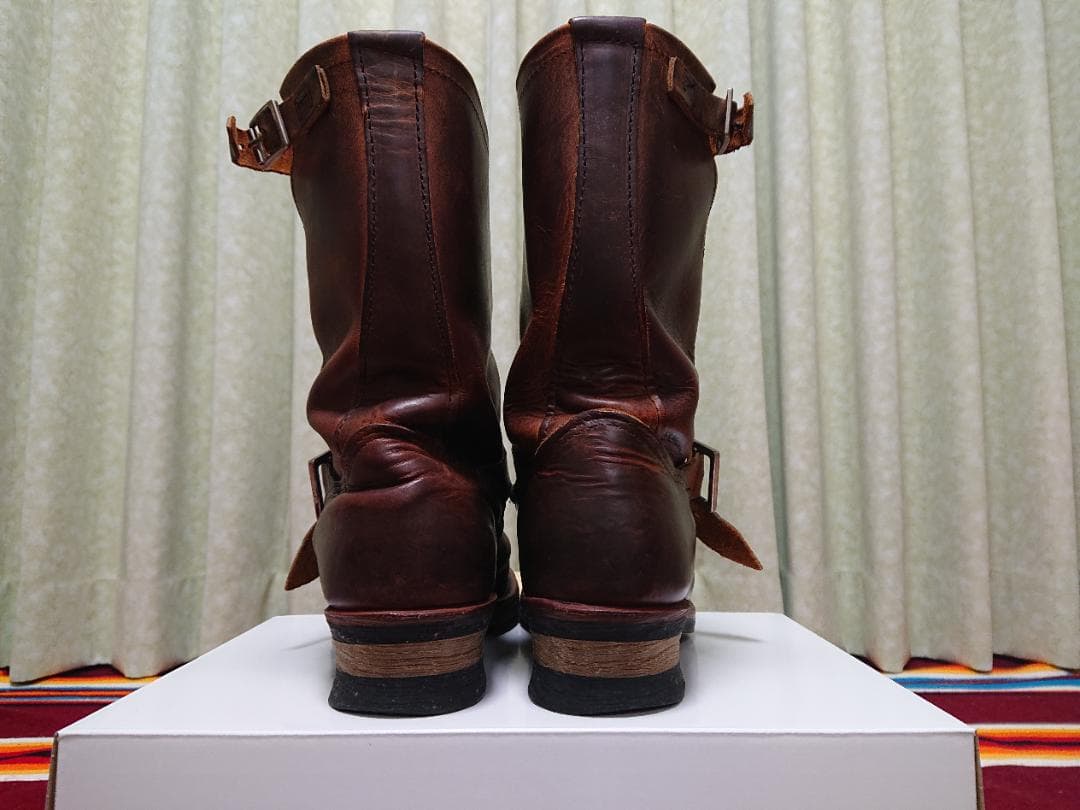 レッドウィング　エンジニアブーツ　2972　US8.5　カッパーラフ＆タフ　№2