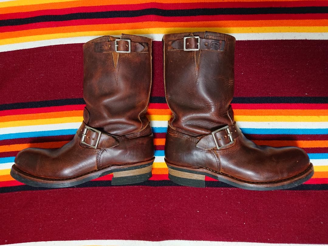 レッドウィング　エンジニアブーツ　2972　US8.5　カッパーラフ＆タフ　№2