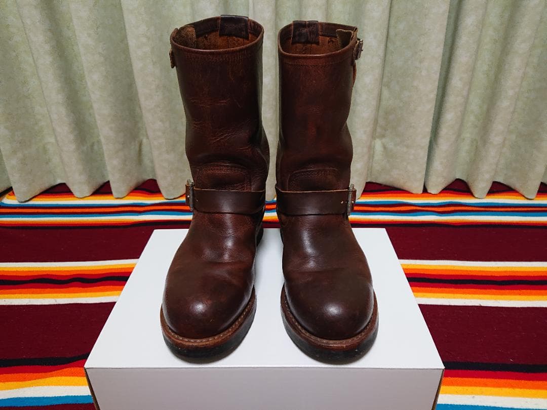 レッドウィング　エンジニアブーツ　2972　US8.5　カッパーラフ＆タフ　№2