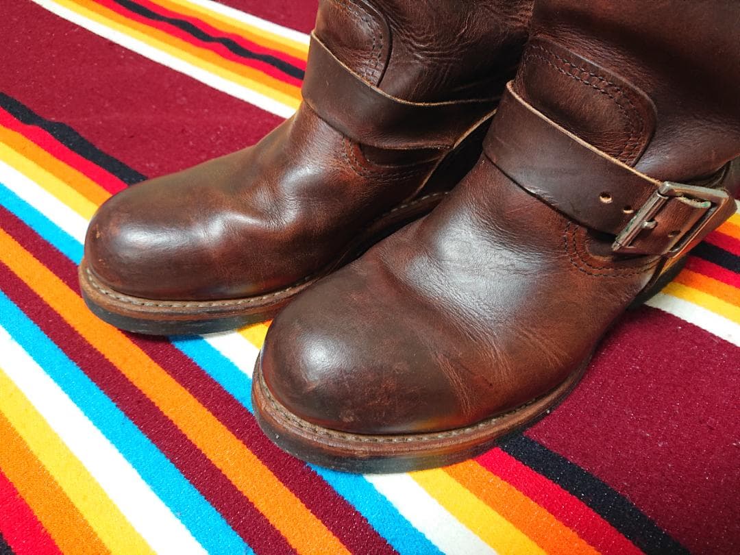 レッドウィング　エンジニアブーツ　2972　US8.5　カッパーラフ＆タフ　№2