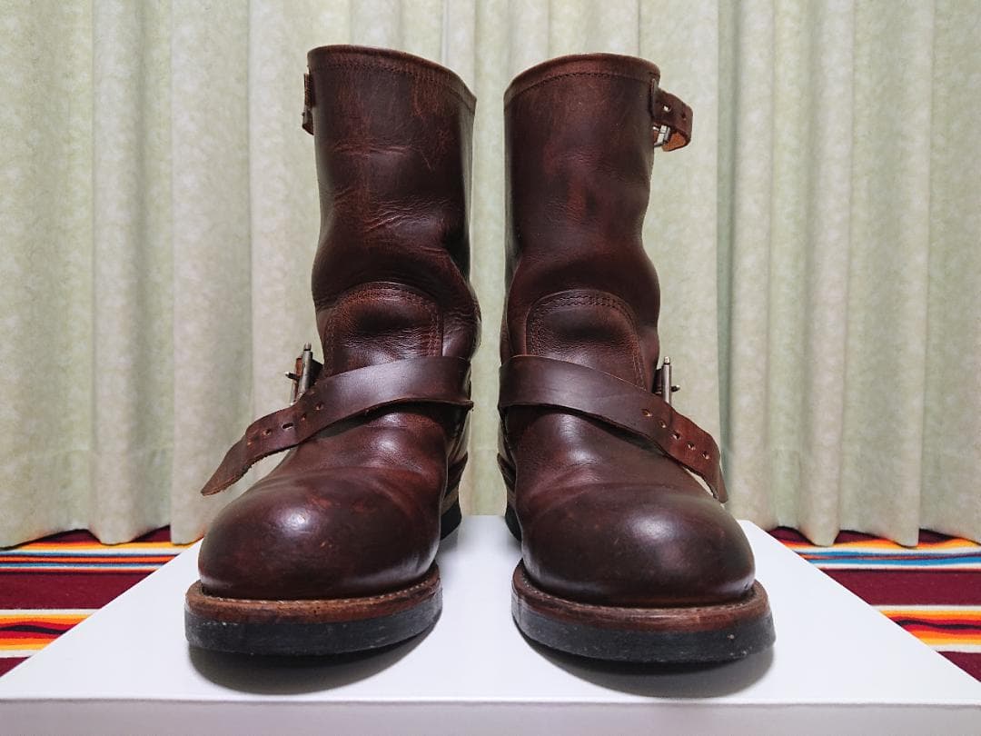 レッドウィング　エンジニアブーツ　2972　US8.5　カッパーラフ＆タフ　№2