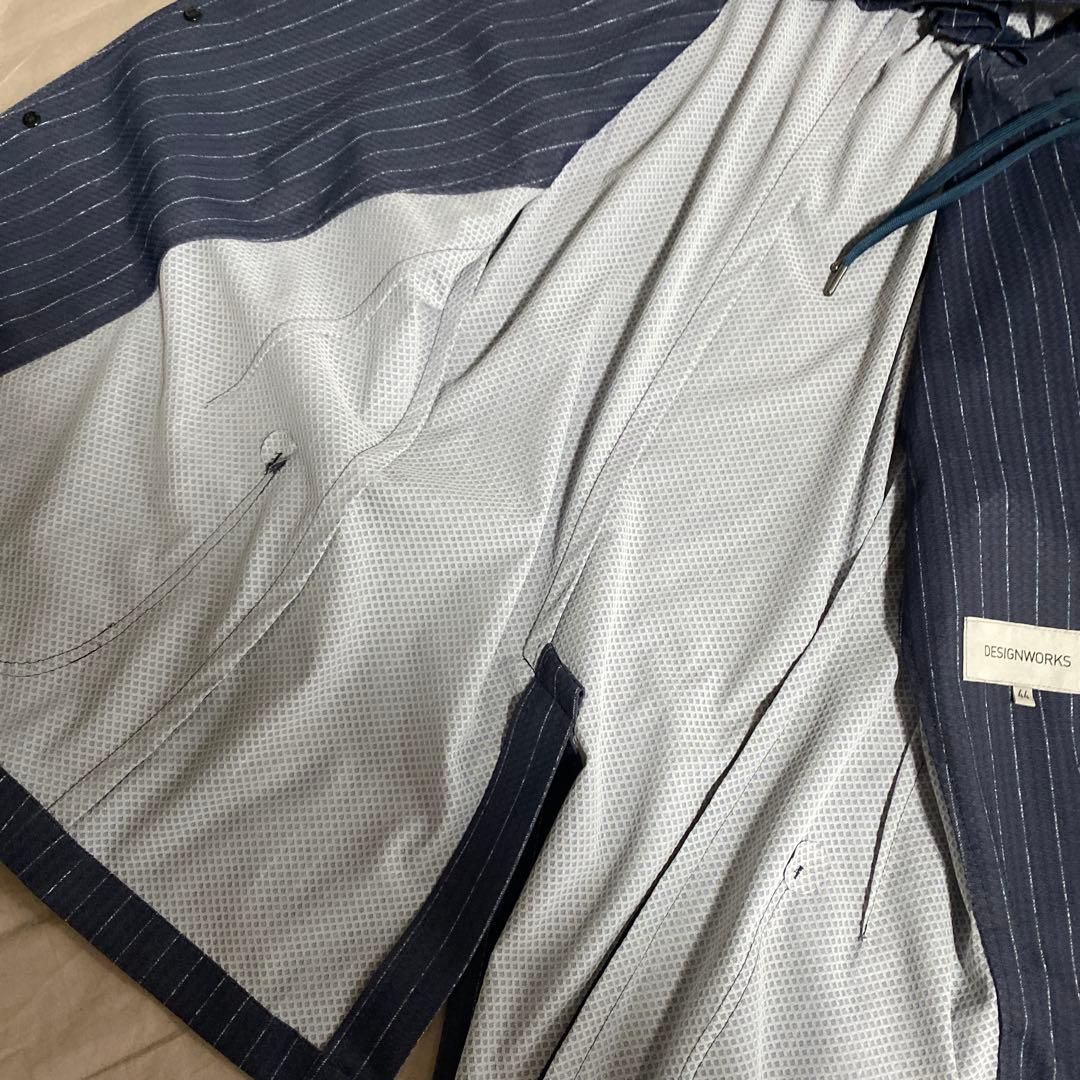 DESIGNWORKS メッシュセットアップ　ネイビー44