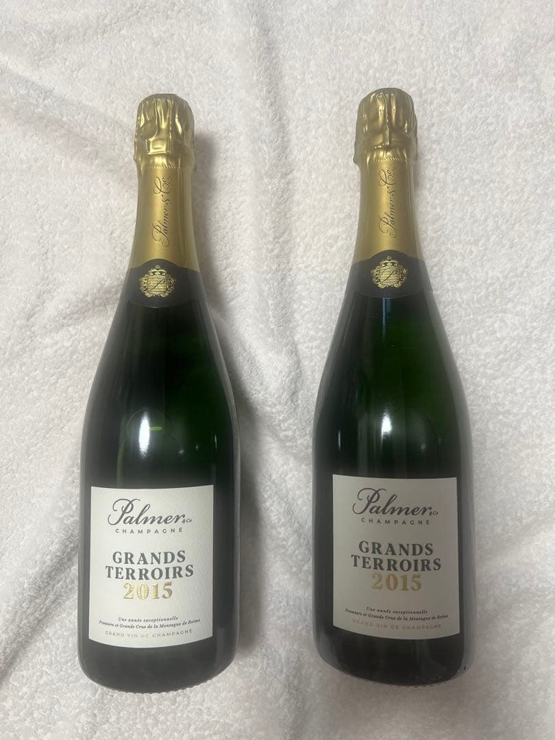 【新品　未開封】パルメ グラン テロワール 2015 シャンパン 2本セット