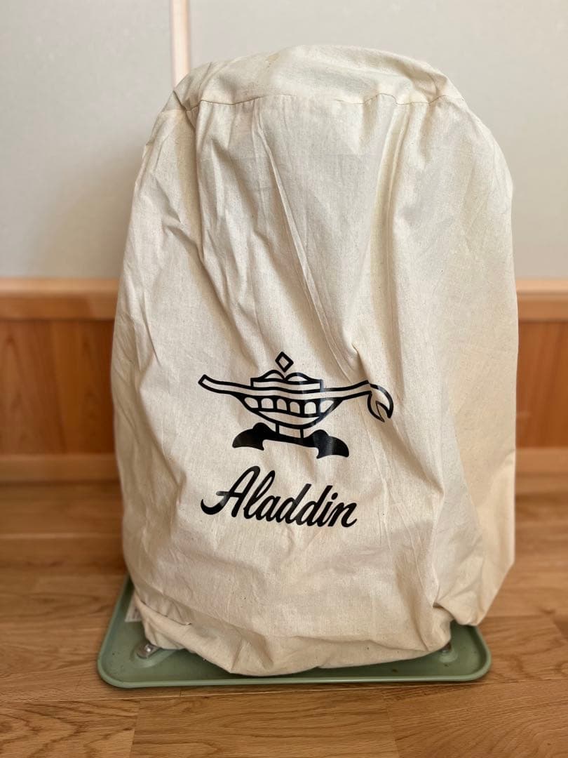 Aladdin ミントグリーン 灯油ストーブ