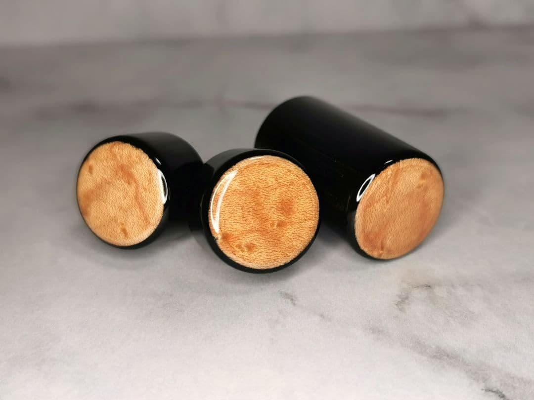 C*o様 [１１山]ジョイントキャップ エボニー/バーズアイメイプル 1B2S