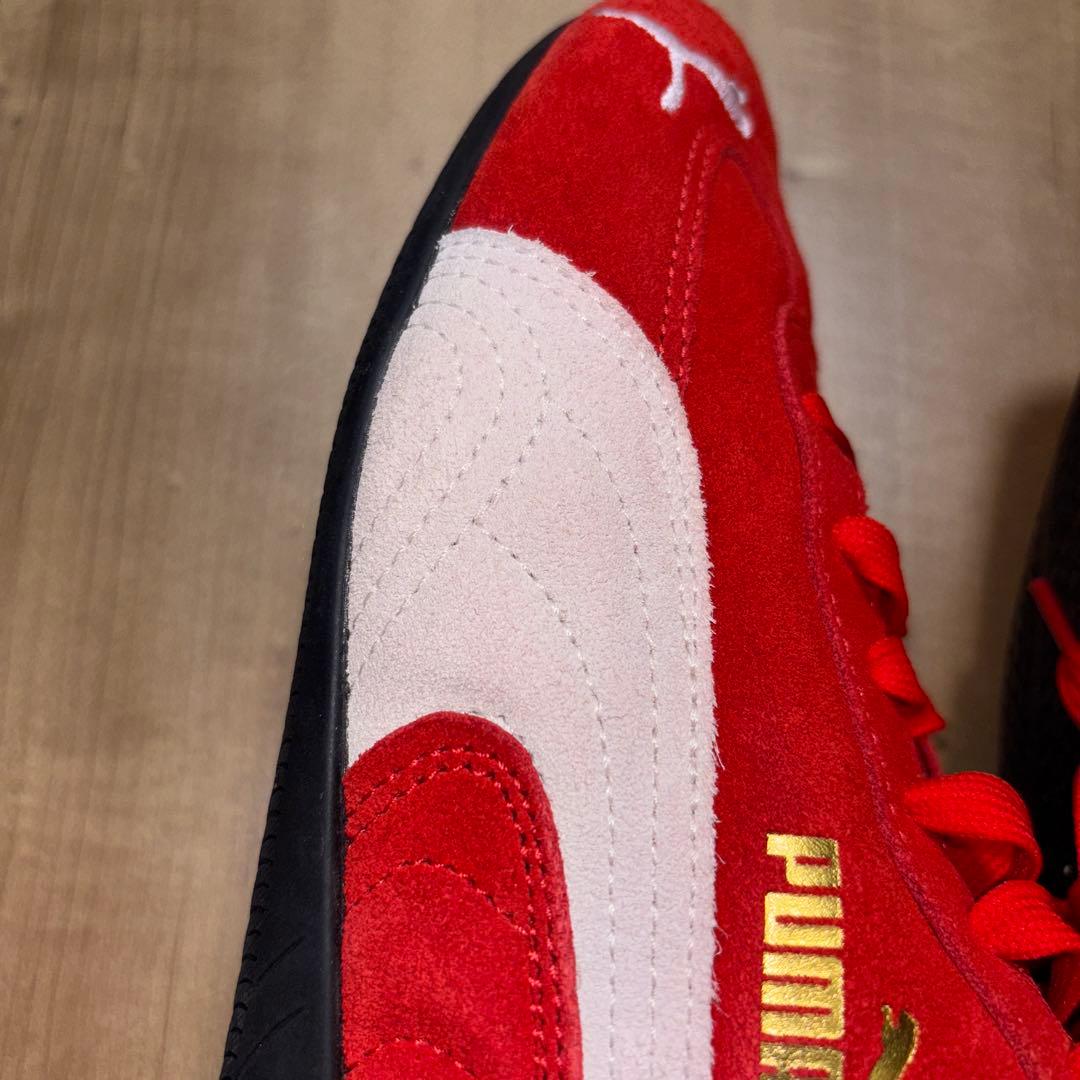 PUMA スピードキャット　スニーカー レッド　24.5 赤