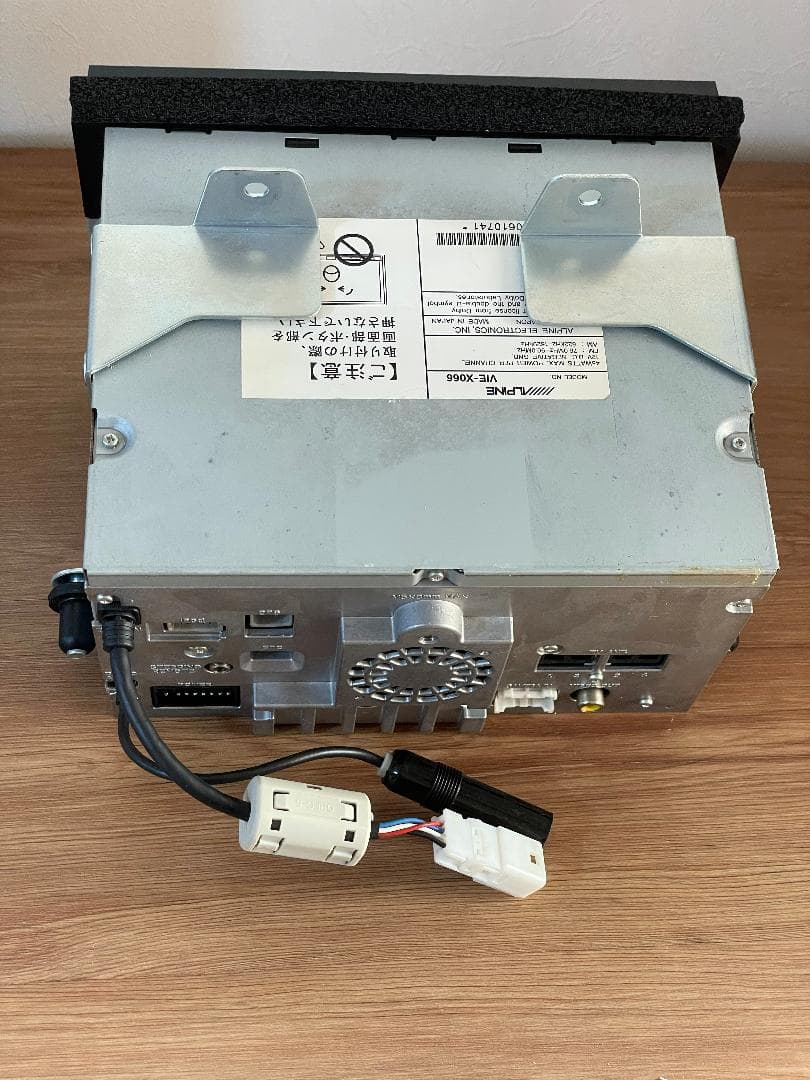 アルパイン VIE-X066 ワゴンR MH23S専用インパネ＆配線など