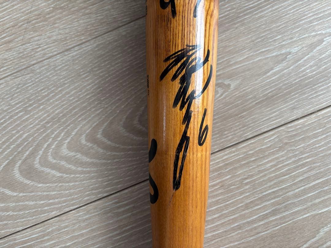 新庄選手、亀山選手、和田選手、真弓選手直筆サイン入りバット　阪神時代