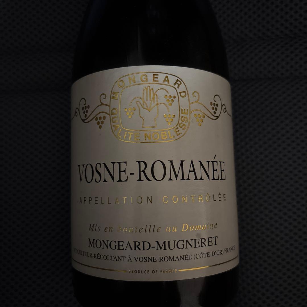 ヴォーヌ ロマネ ブルゴーニュ ドメーヌ モンジャール ミュニュレ 2017年