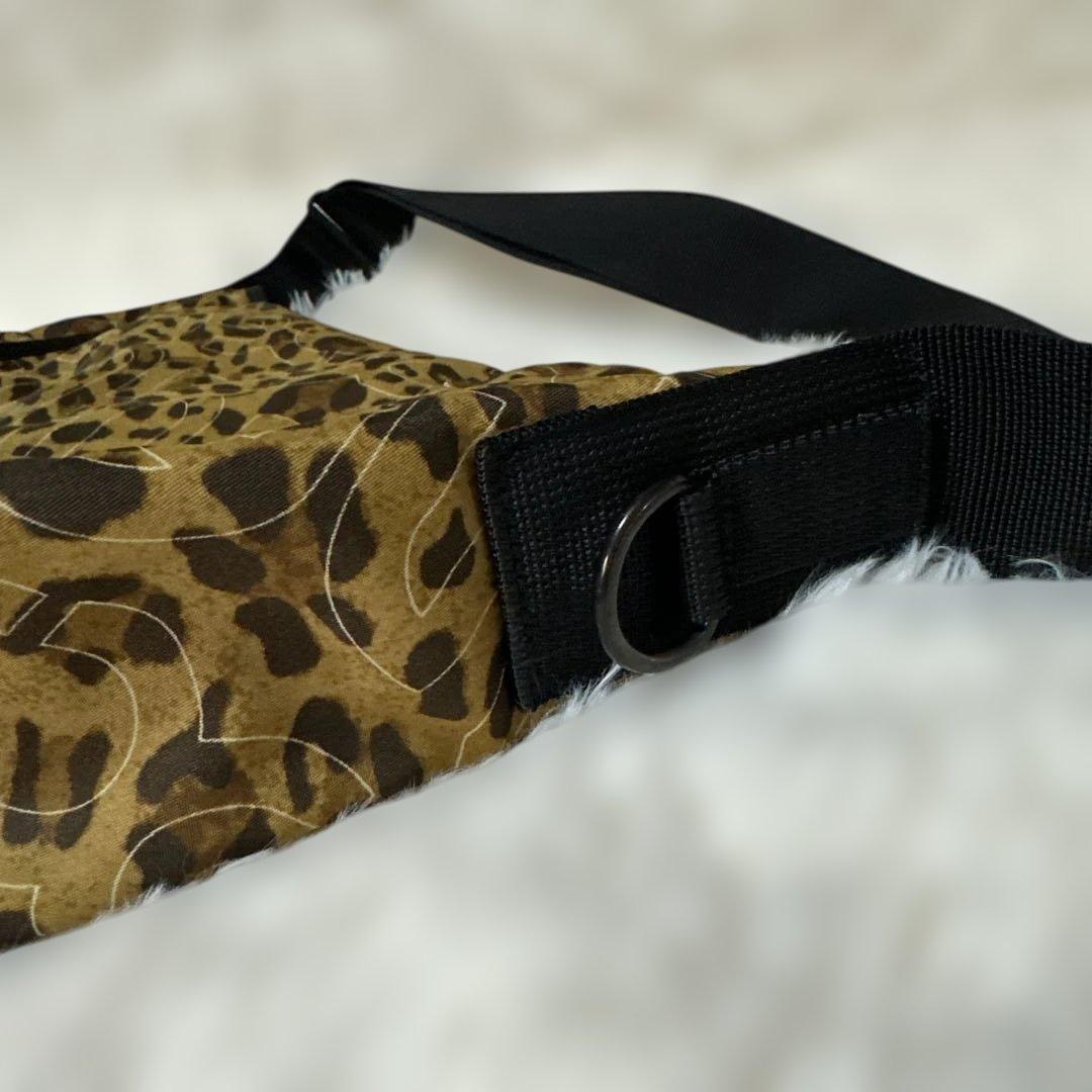 【PORTER×X-girl】別注メッセンジャーバッグ レオパード