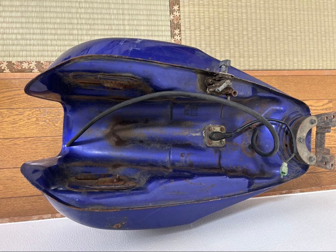 YAMAHA バイクタンク 青 XJR400タンク