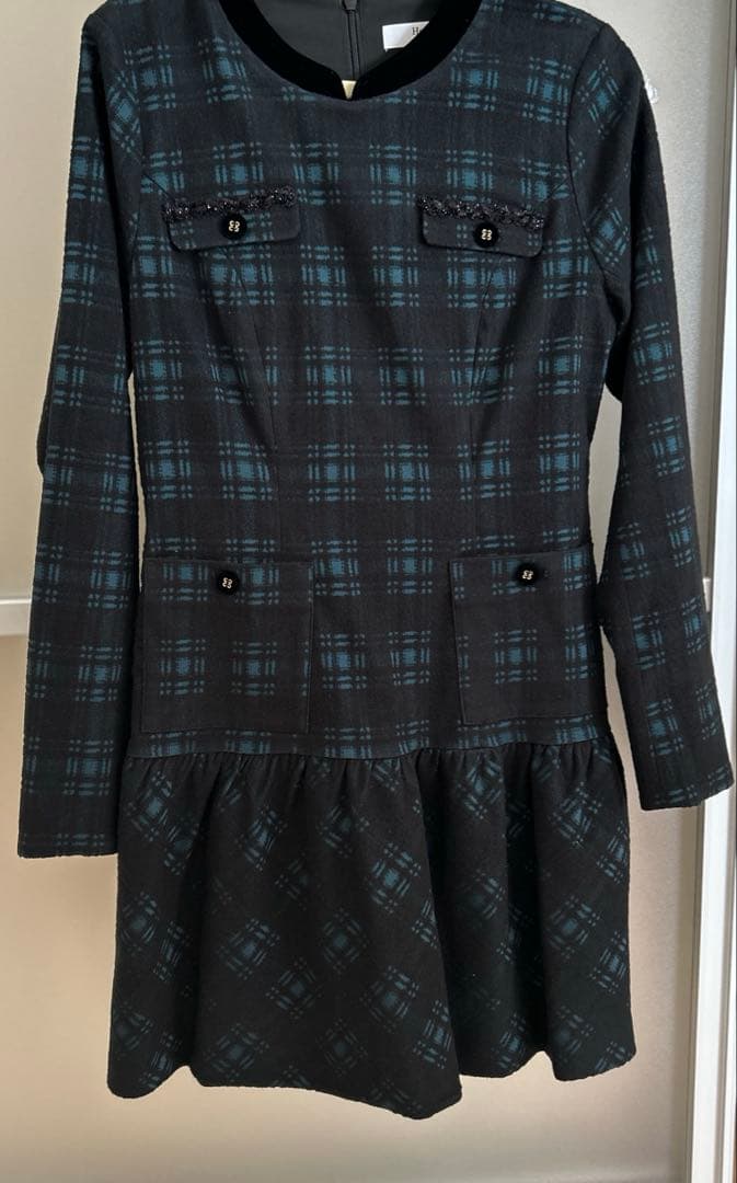 【美品】Lapérouse Mini Dress Mサイズ　herlipto