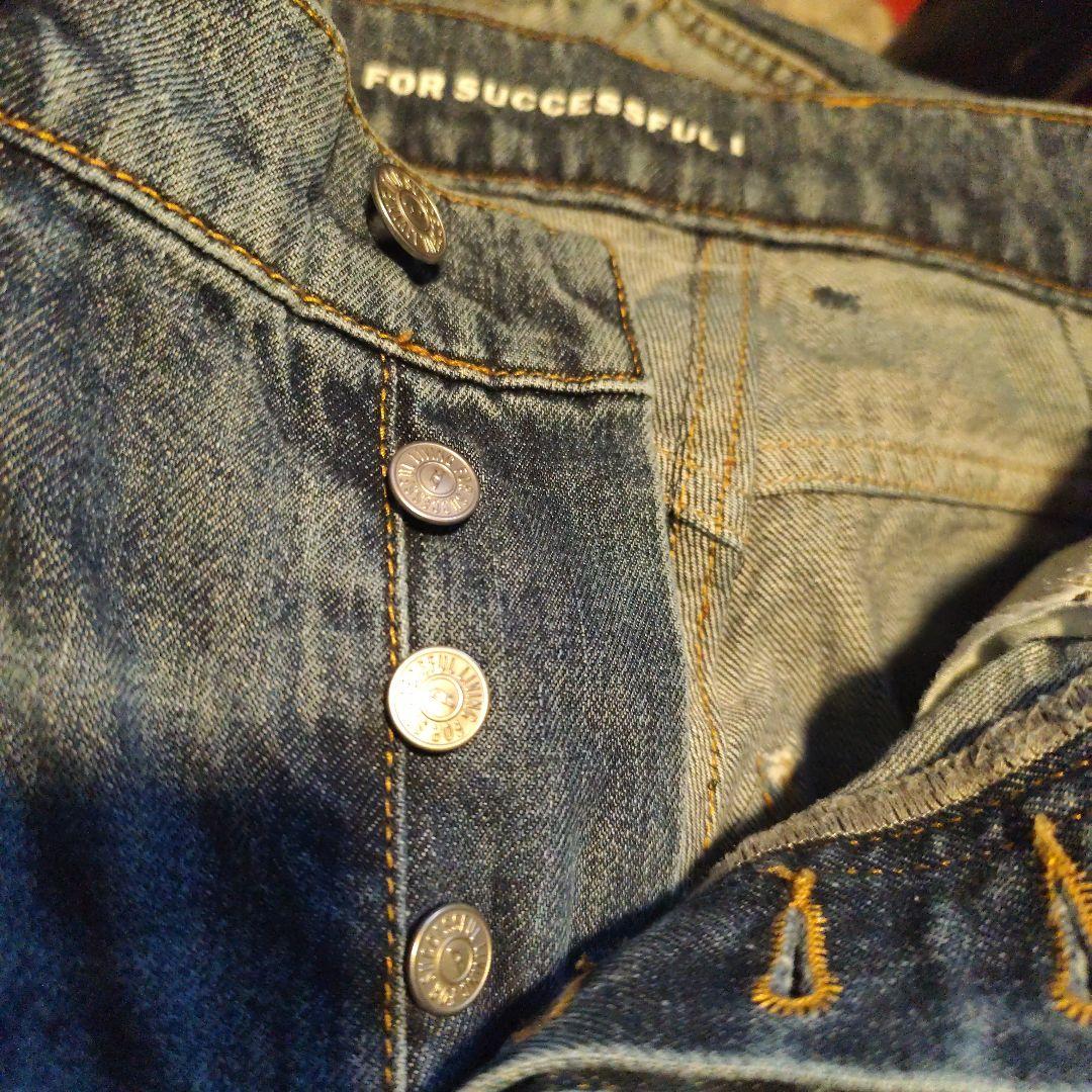 DIESEL デニムブルー カーゴパンツ