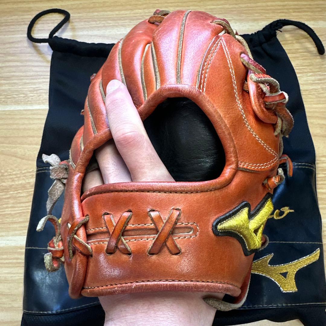【ミズノプロ】　硬式用野球グローブ　外野用